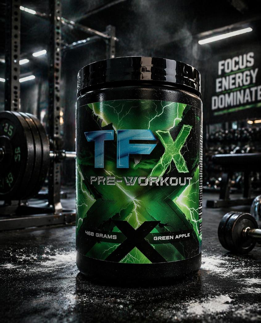 TFX Pre Workout | Green Apple – Image 3