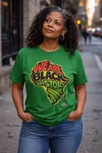 We Are Black History T-Shirt, Cozy Unisex Graphic Tee – Image 1