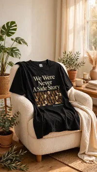 "We Were Never a Side Story" Empowerment Tee – Image 90
