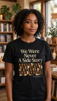 "We Were Never a Side Story" Empowerment Tee – Image 91