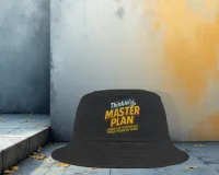 Master Plan Bucket Hat - Fun, Stylish AOP Accessory, Perfect for Summer, Festivals, Gift for Creative Minds, Trendy Sun Protection – Image 1