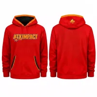 LH-02 Red long Sleeve Hoodie  – Image 1