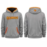 LH-03 Gray long Sleeve Hoodie  – Image 1