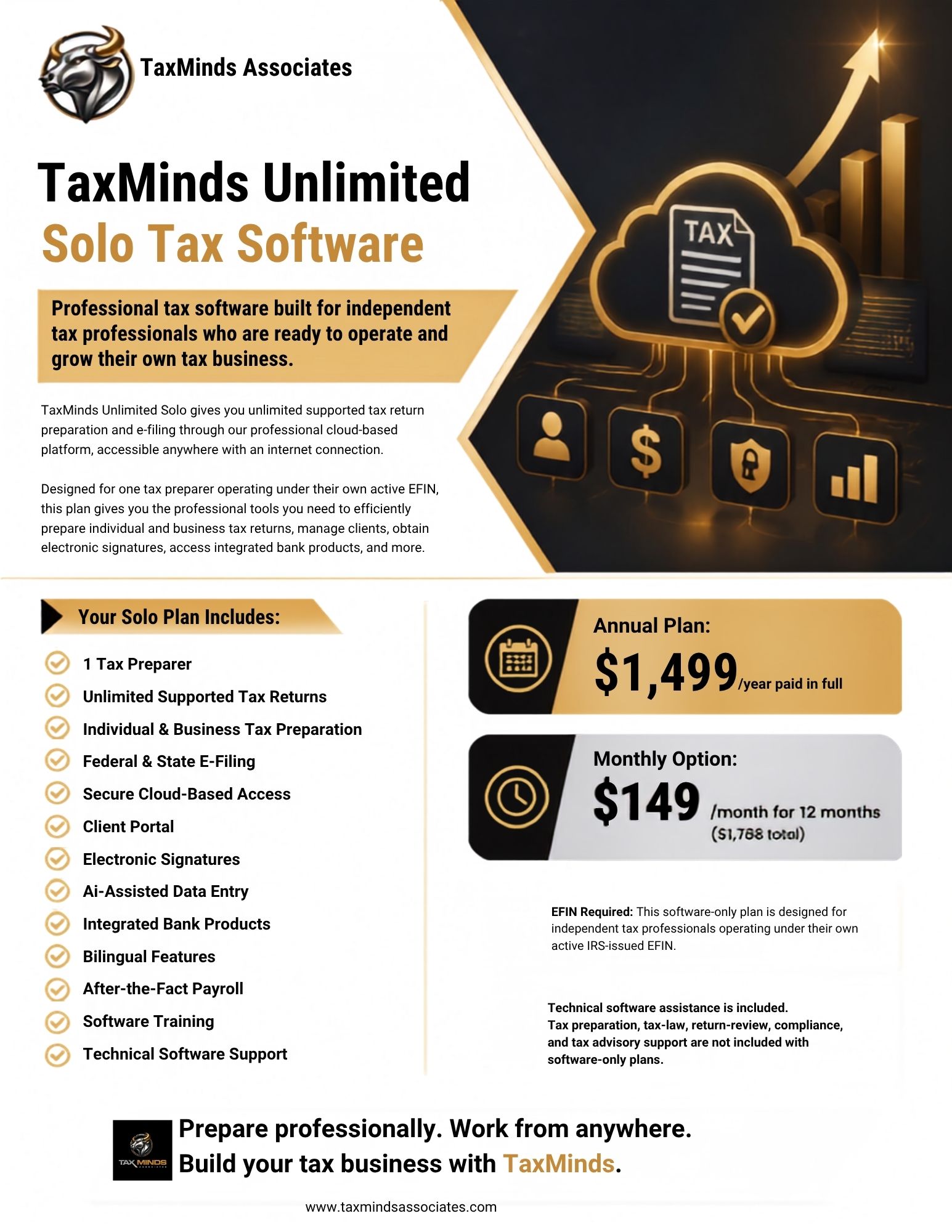 TaxMinds Unlimited - Solo Tax Software – Image 2