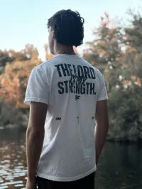 The Lord is My Strentgh Tee – Image 4