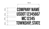 Truck Door Lettering – Image 3