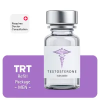 TRT Men's Refill Only Package 60 days (Cypionate 200mg/mL 10mL + Anastrozole 24×1mg) – Image 1