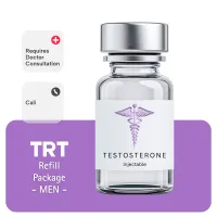TRT CALI  Men's Refill Package 60 days (Cypionate 200mg/mL 10mL + Anastrozole 24×1mg) – Image 1