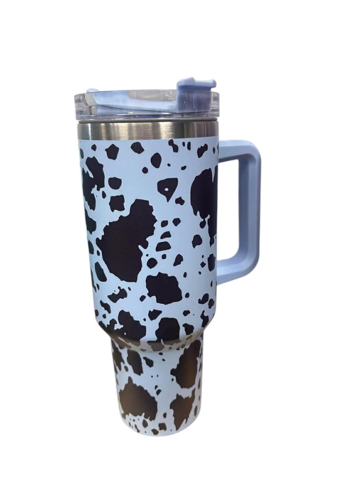 Cow Tumbler  – Blue