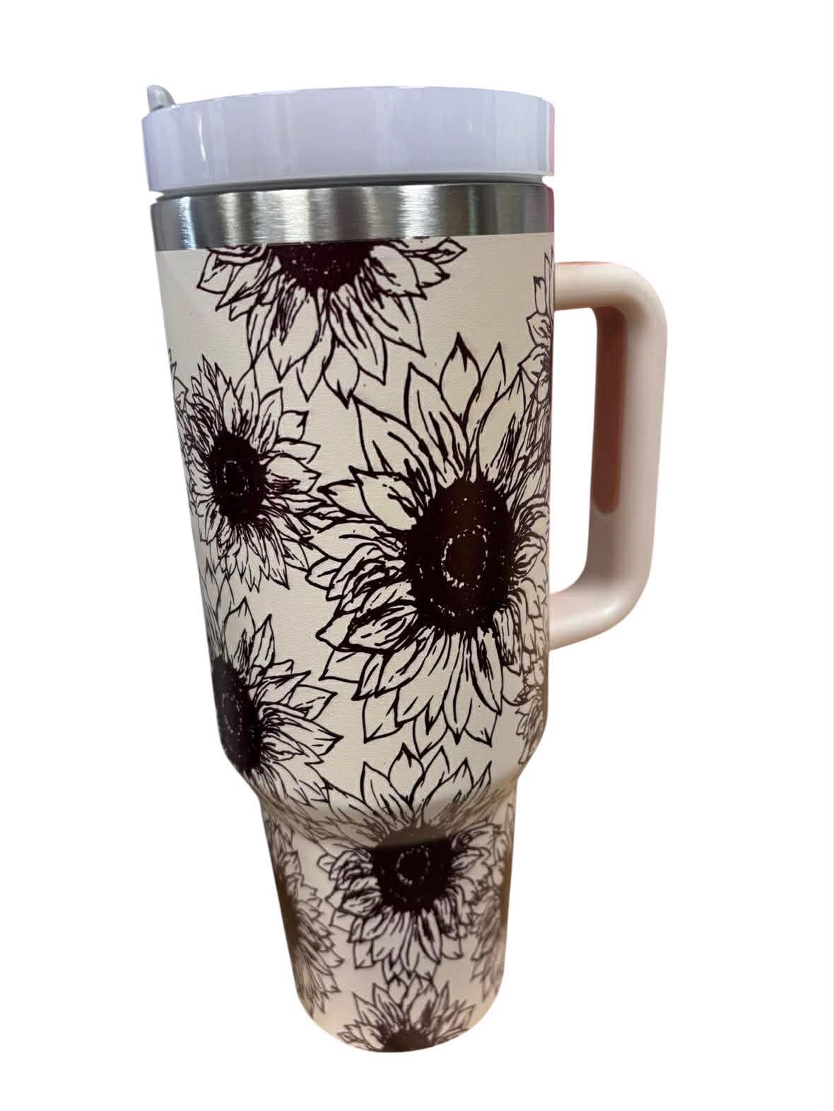 Sunflower Tumbler – Offwhite