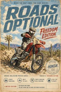 XR650L Founders Pack — Complete 5 Poster Series – Image 5