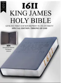 1611 King James Bible - The Throne of God Edition – Image 1