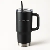 HARDFLASK Horizon 40oz Tumbler – Matte Black – Image 1