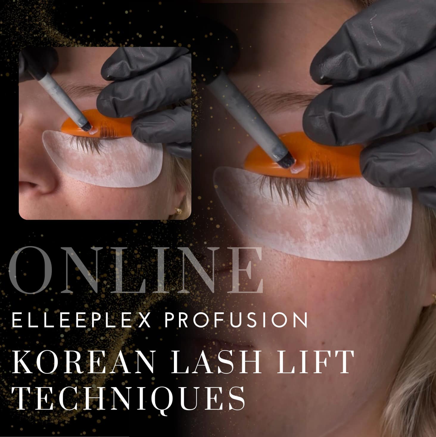 Elleebana Korean Lash Lift Technique Course with CE / CEU hours – Online with Alicia