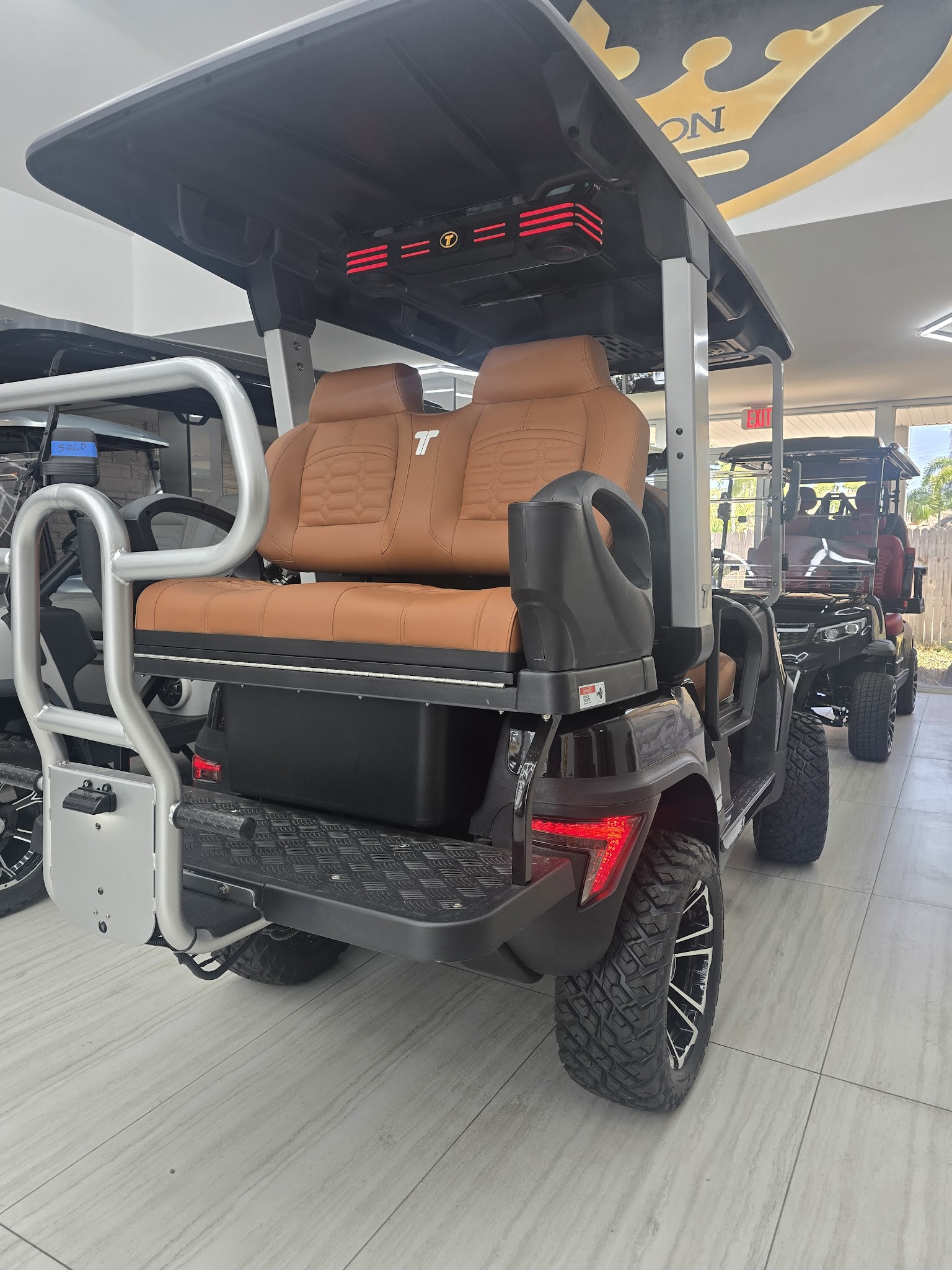TARA Explorer  Golf Cart 2+2 Black #4923 – Image 5