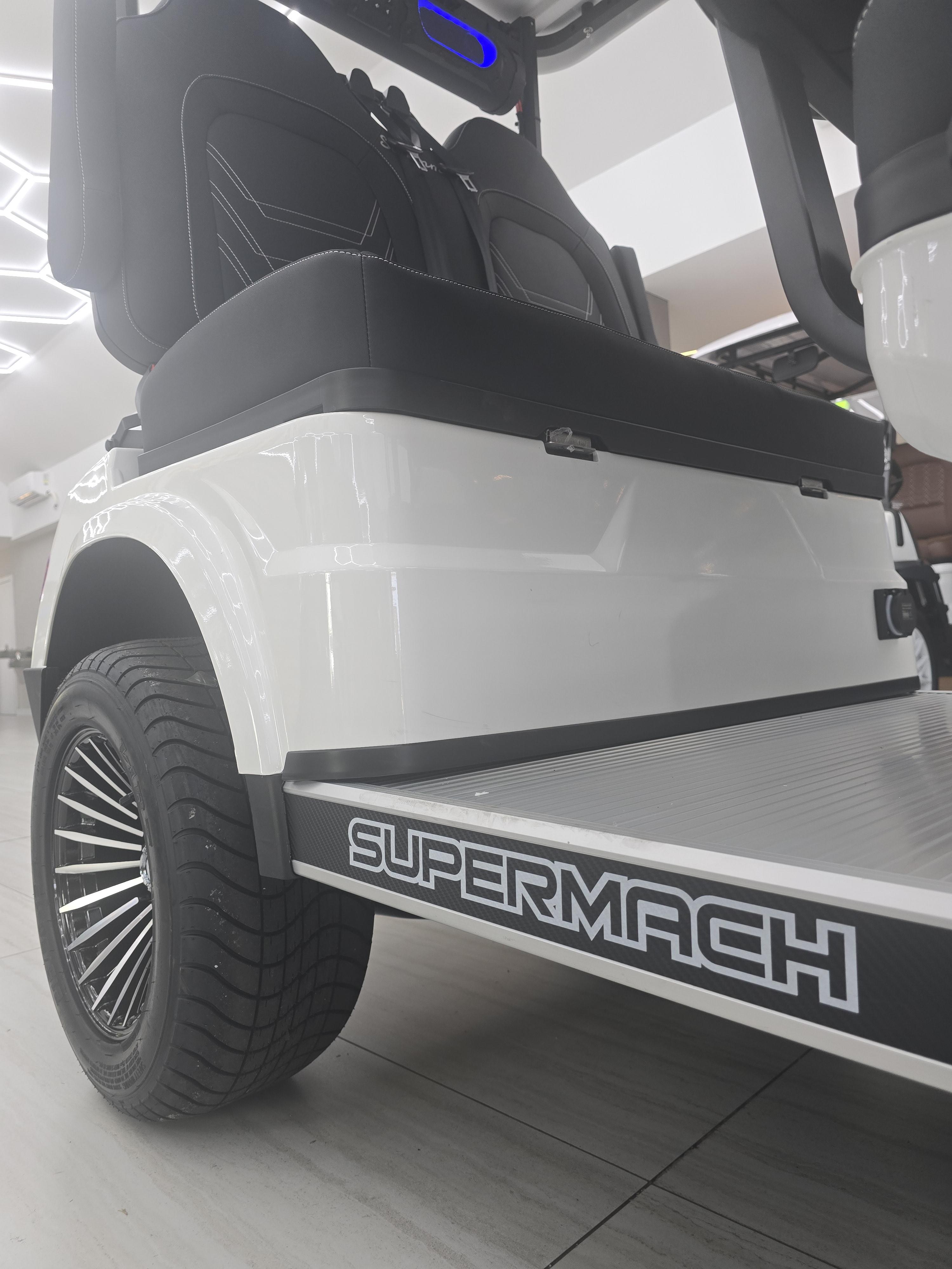 SuperMach White 4-Passenger Lithium #1752 – Image 7