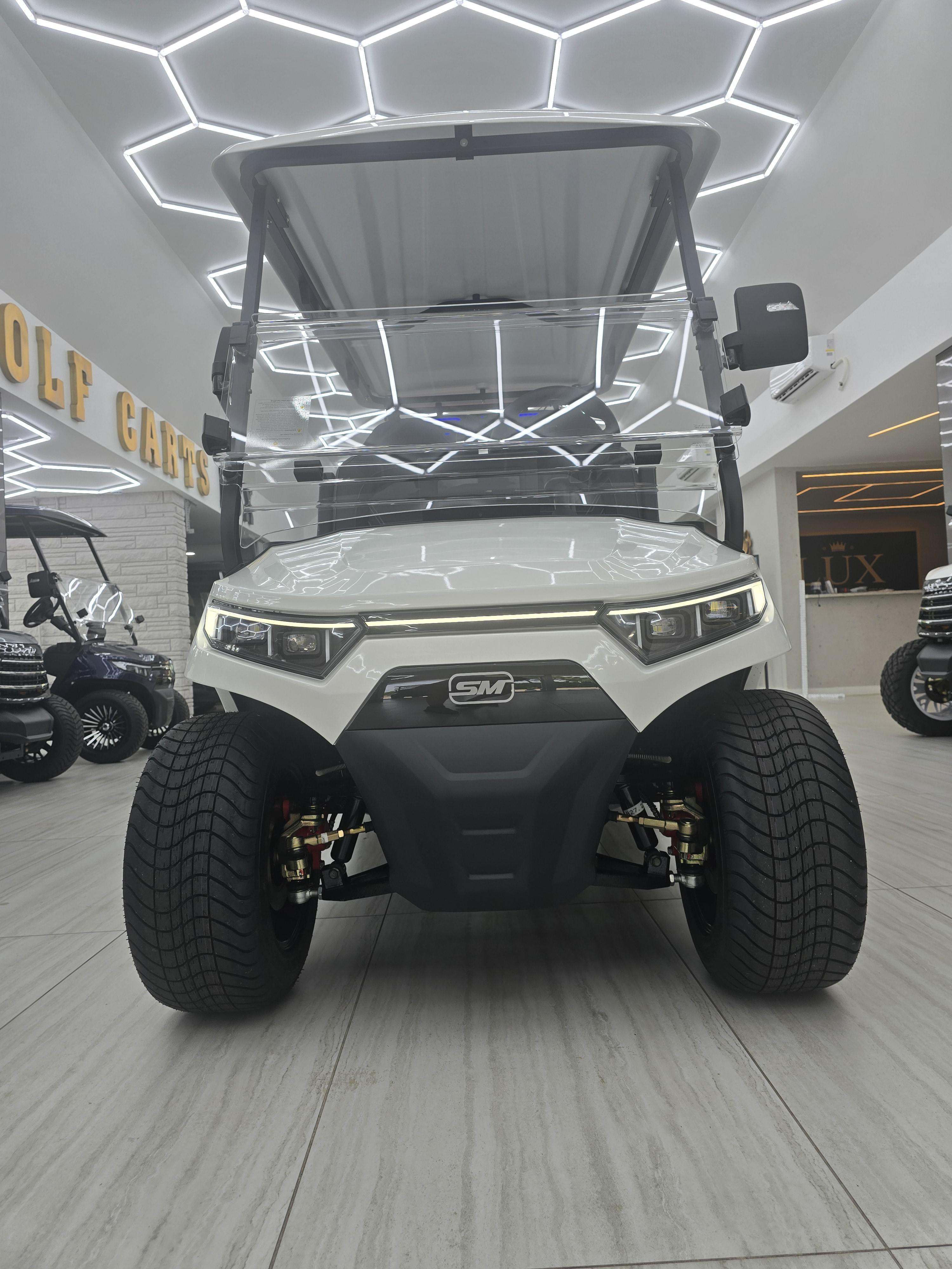 SuperMach White 4-Passenger Lithium #1752 – Image 2