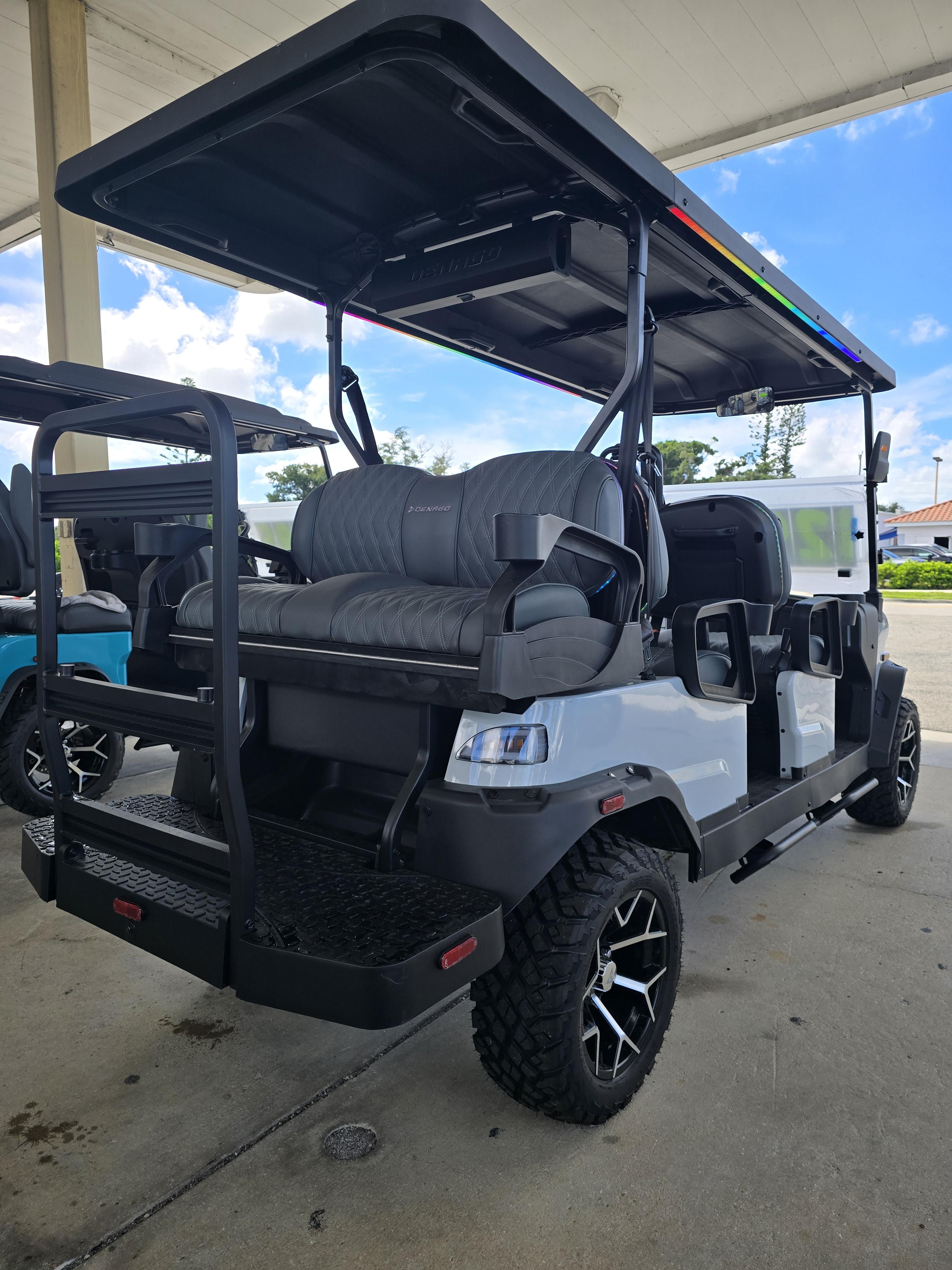 Denago EV XL6 White 6-Passenger #0915 – Image 3