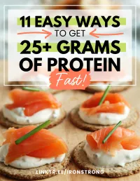11 Easy Ways to get 25+ Grams of Protein Fast! – Image 1