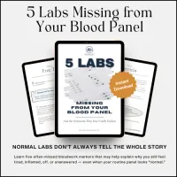 5 Labs Missing From Your Blood Panel- Digital Version – Image 1