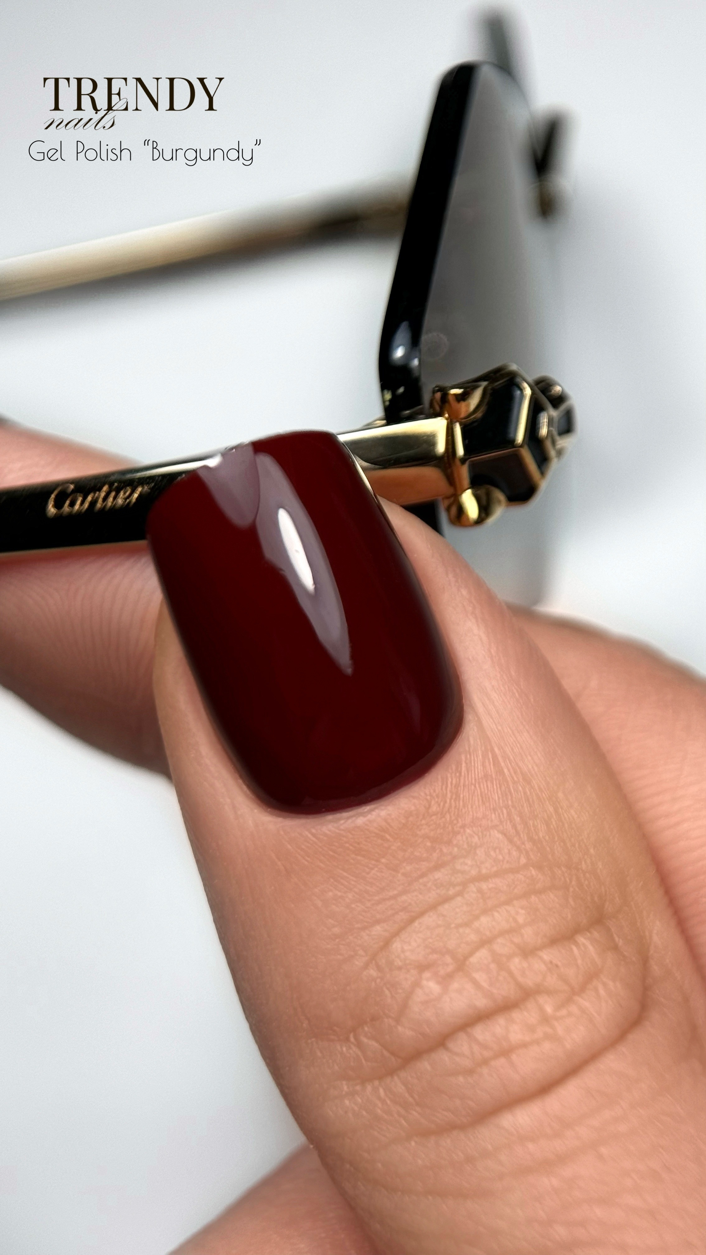 Gel Polish "Burgundy" – Image 3