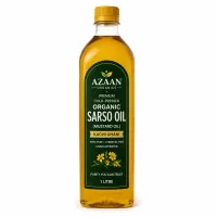 Premium Cold-Pressed Organic Sarso Oil (Mustard Oil / کچی گھانی سرسوں کا تیل) – 1 Litre Bottle