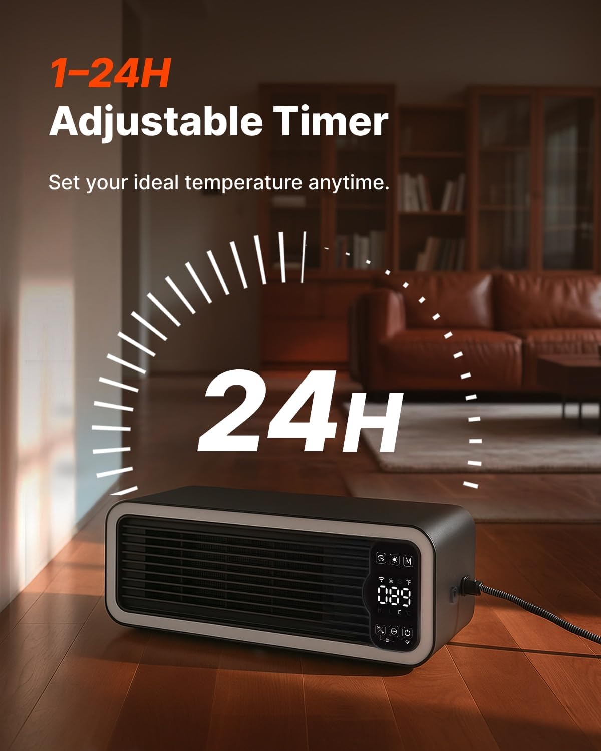 1200W Pet Heater with Smart Control - Safe & Quiet Heating for DFW, North & East Texas – Image 7