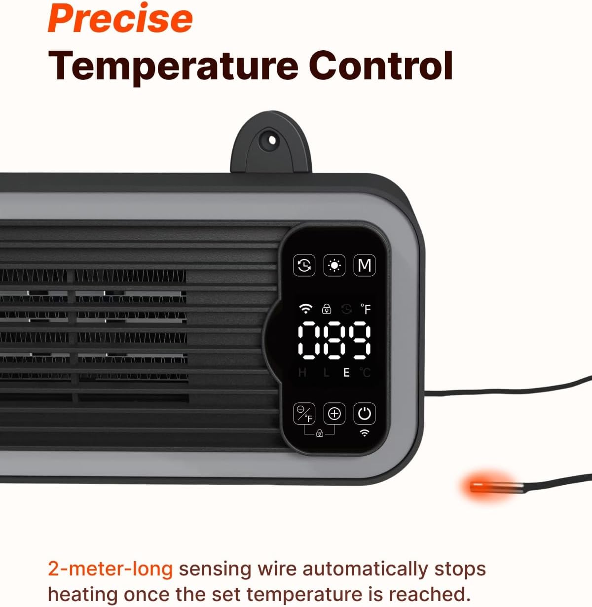 1200W Pet Heater with Smart Control - Safe & Quiet Heating for DFW, North & East Texas – Image 3