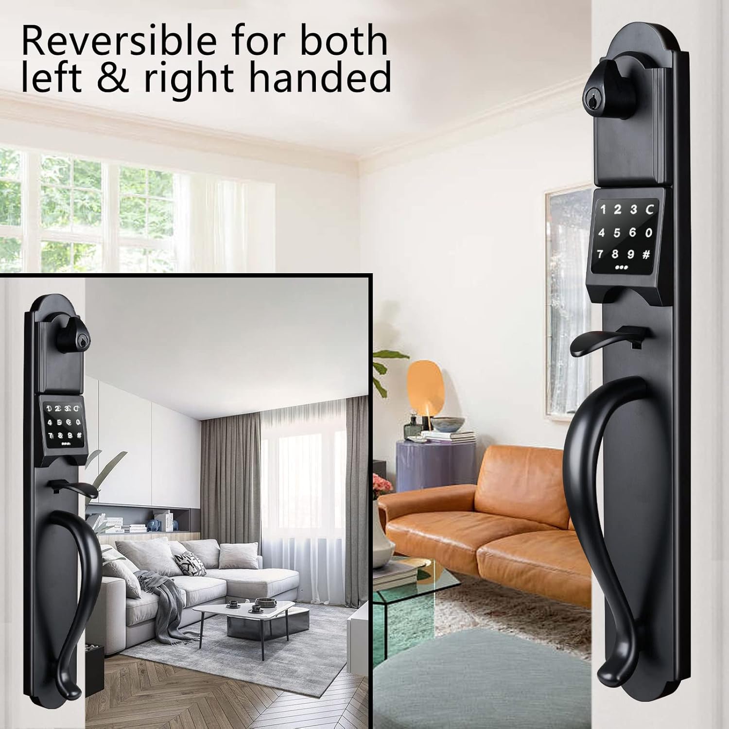 Keyless Entry Deadbolt - Matte Black Smart Door Lock for DFW, North & East Texas – Image 3