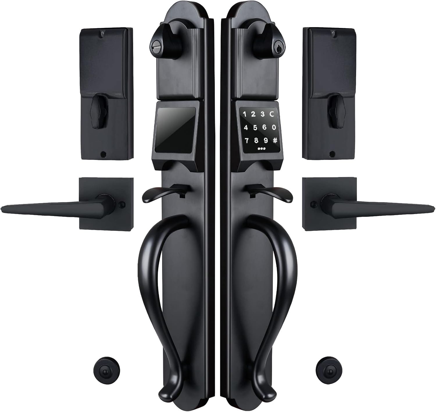 Keyless Entry Deadbolt - Matte Black Smart Door Lock for DFW, North & East Texas – Image 1
