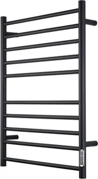 SHARNDY Towel Warmer - Matte Black Wall-Mounted for DFW, North & East Texas – Image 1