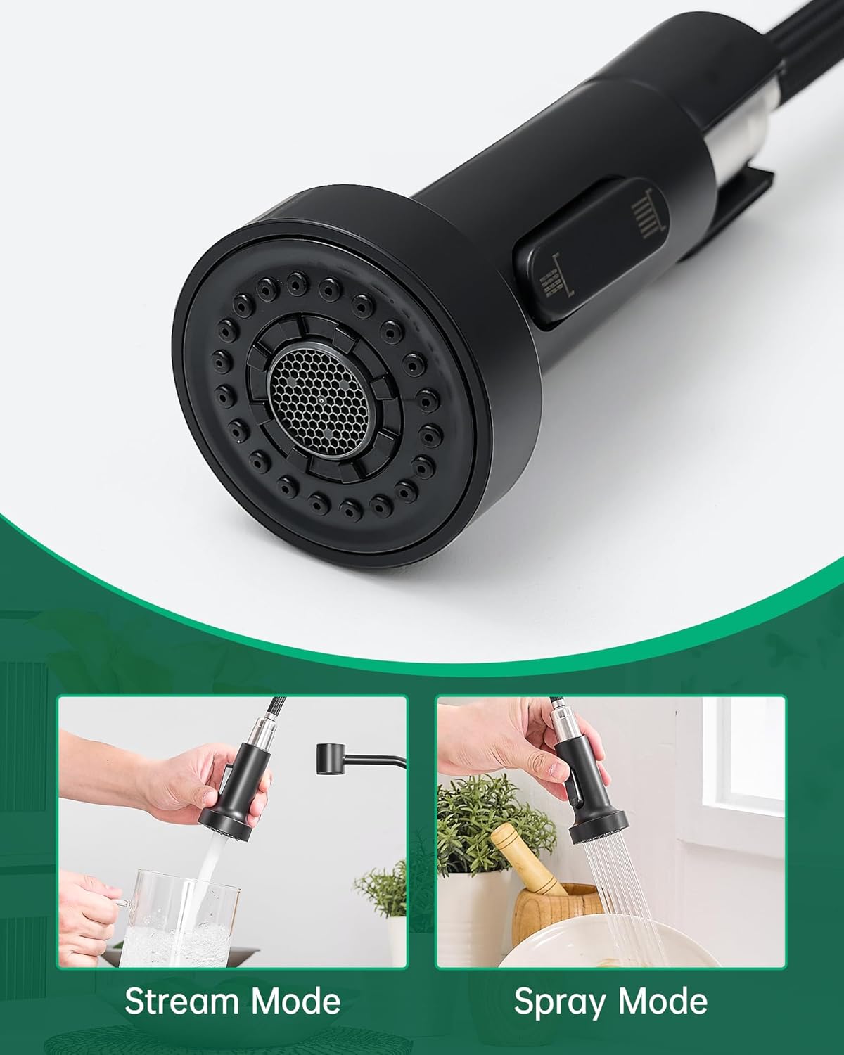 Matte Black Kitchen Faucet - All-in-One Washing Center with Soap Dispenser for DFW, North & East Texas – Image 3