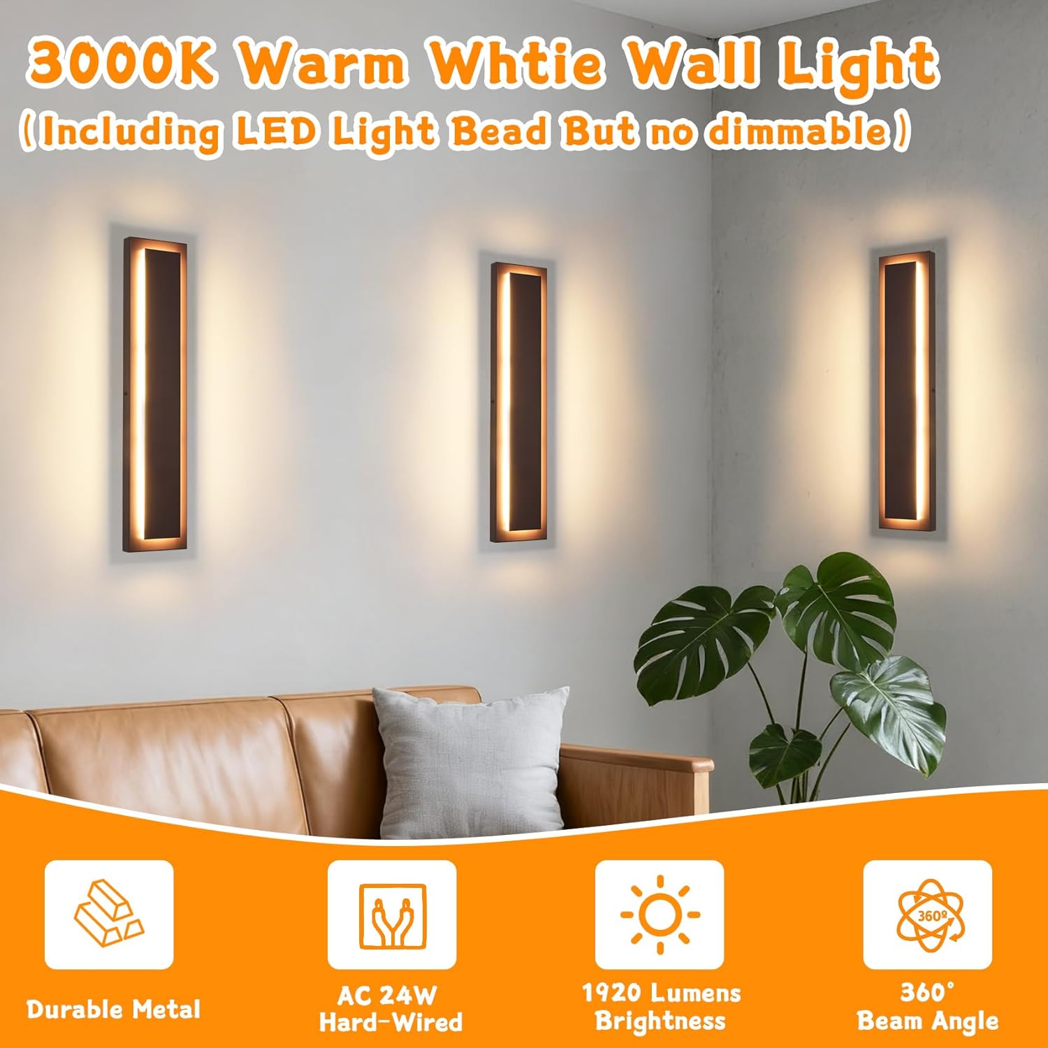 Modern LED Outdoor Wall Light - Sleek & Waterproof for DFW, North & East Texas – Image 5