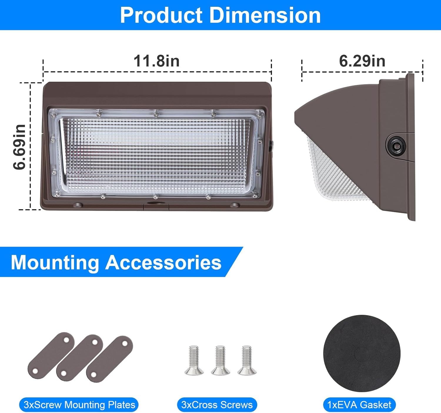 20W LED Wall Pack Light – Image 9