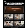 Indoor Natural Gas Tankless Water Heater – 120,000 BTU, 5.5 GPM, Space Gray with LED Touchscreen – Image 3