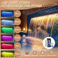 23.6" Stainless Waterfall Spillway for Pool or Fountain – Image 6