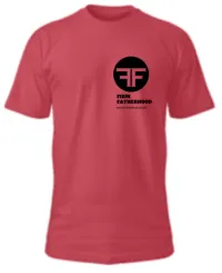 FF Small logo T shirt (circular) – XL, Red