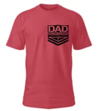 DAD Dedicated and Devoted – S, Red