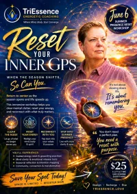 June 6 2026 Workshop -Summer Presence Reset – Image 1
