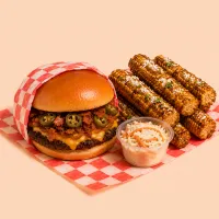 Smash Combo – Single Smash, Corn Ribs, Both, No Cheese