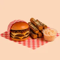 Smash Combo – Double Smash, Corn Ribs, None, No Aioli