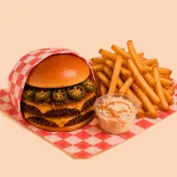 Smash Combo – Double Smash, Fries, Jalapeños, None