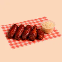 Wings Only – 5-piece, BBQ, Include Coleslaw