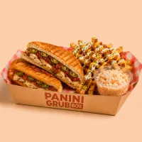 The Grub Box – Chicken Panini, No Coleslaw, Jalapeños