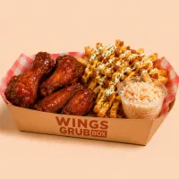 The Grub Box – BBQ Wings, Include Coleslaw, None