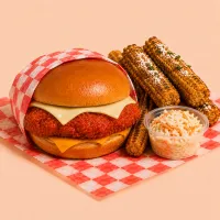 Harbour Crunch Combo – Sweet Chilli, No Coleslaw, Corn Ribs