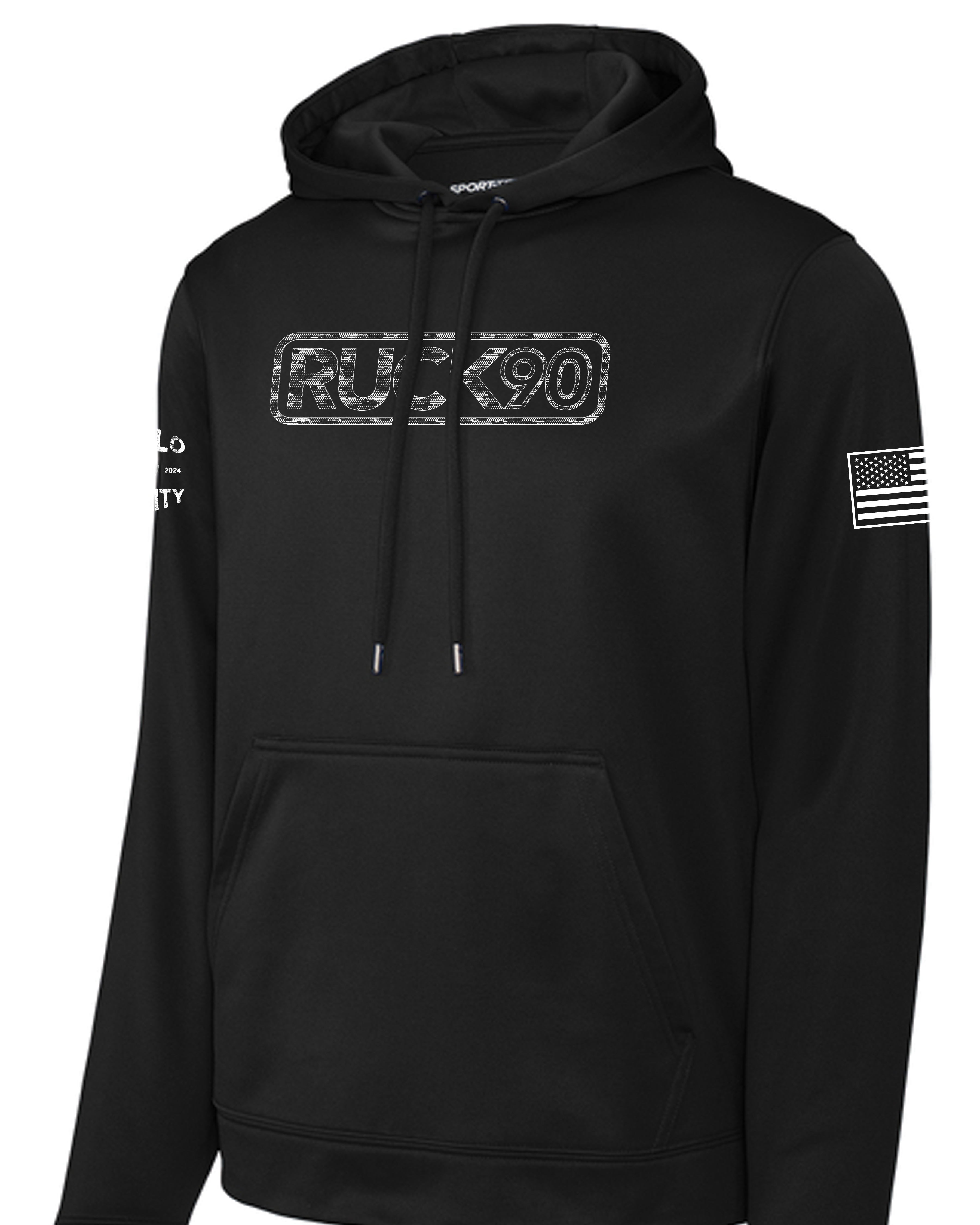 RUCK90 Dotted Camo Premium Hoodie – Image 1