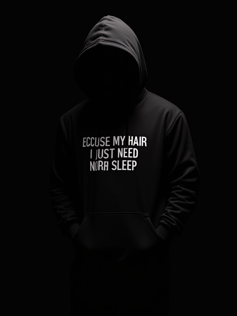 Excuse My Hair, I Just Need More Sleep Hoodie – Image 1