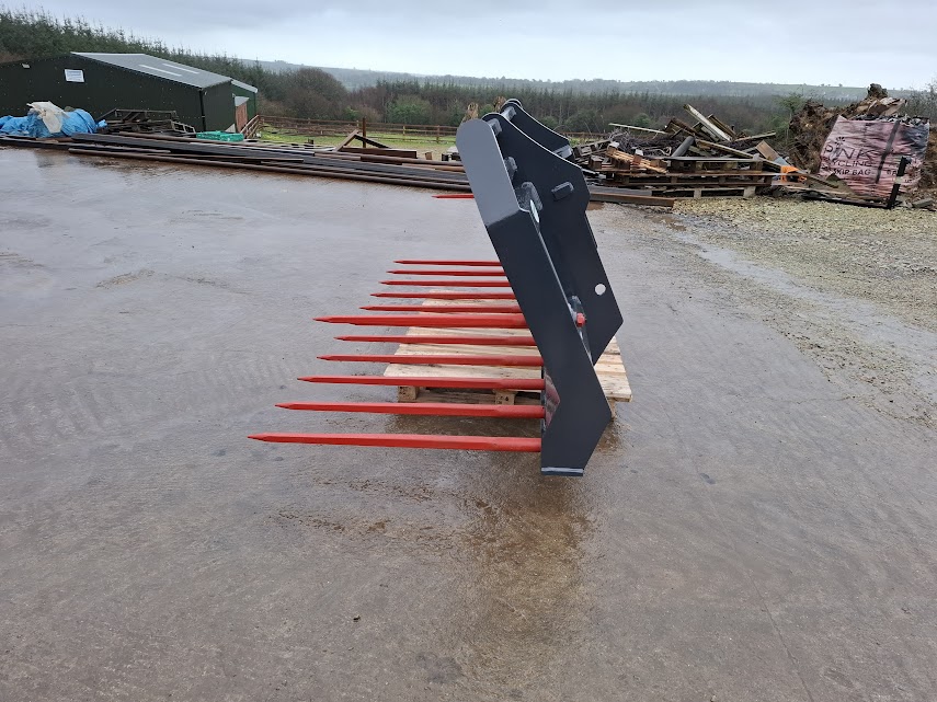 8ft Pin and Cone Contractor Spec Muck Fork – Image 3