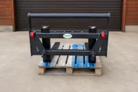 Euro 8 Pallet Forks with Back Rest – Image 1